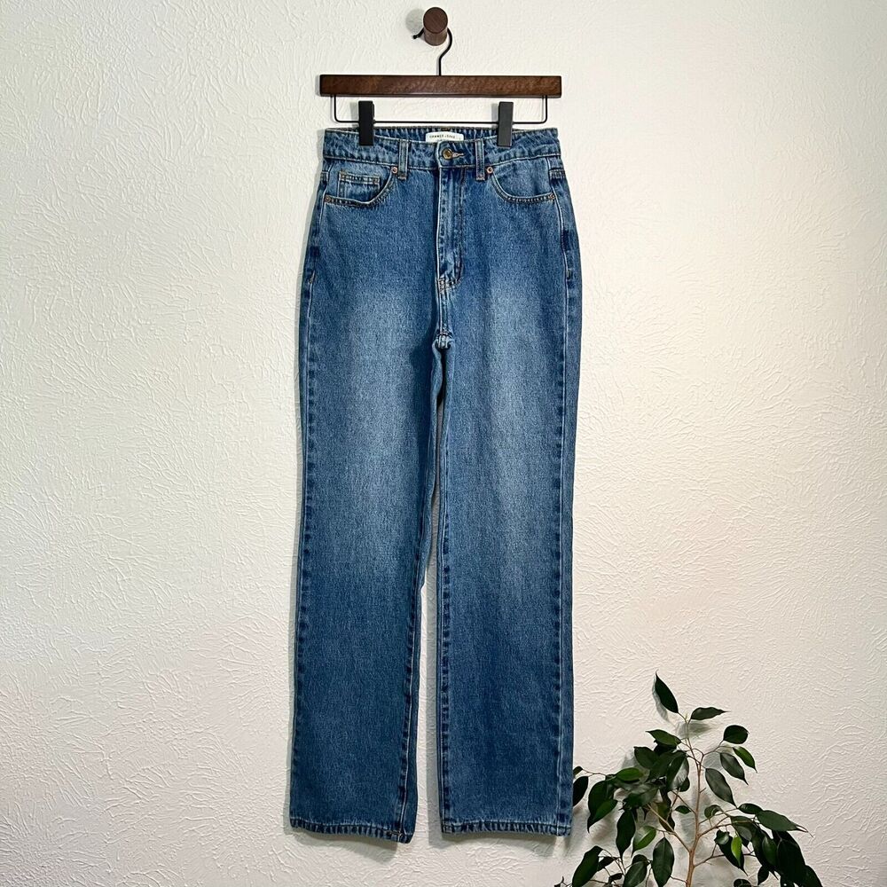 Hammer Los Angeles 90s Straight Leg High Rise Mom Jeans Women's Size 1